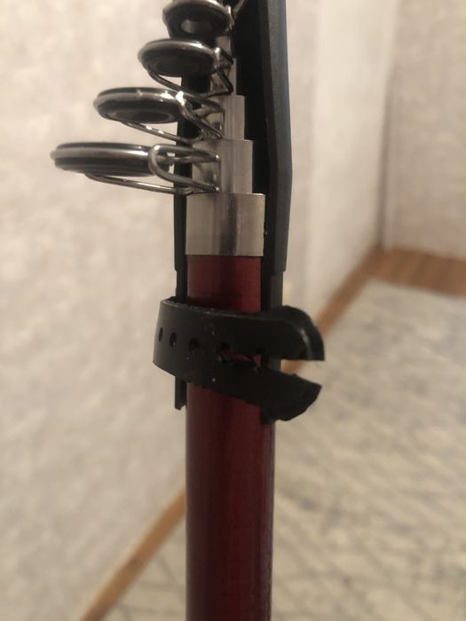 Удочка для рыбалки с катушкой