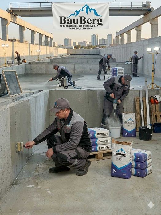 Гидроизоляция с гарантией материалы Bauberg  Качество 100%