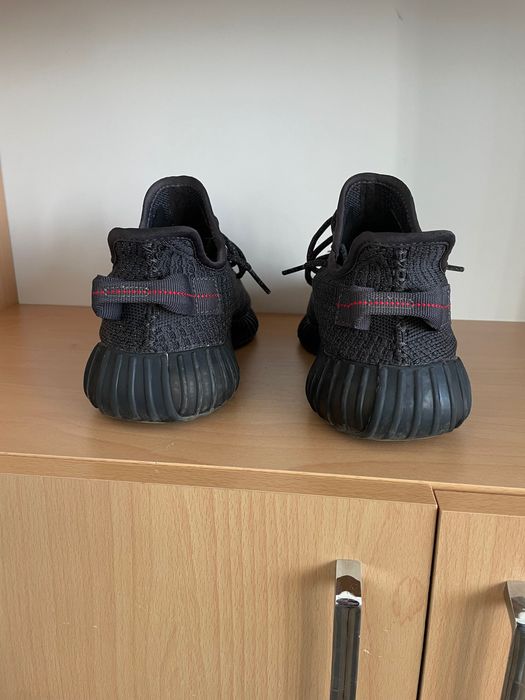 Yeezy 350 black shoes