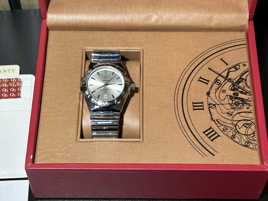 Нов Мъжки Часовник Omega Constellation 39mm с кутия