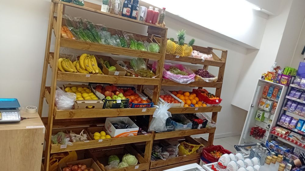 Стеллаж на овощной