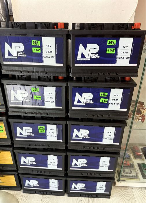 Baterie 74Ah 680 A Nord Power