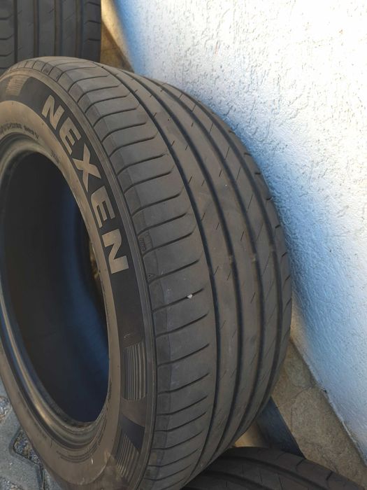 Гуми NEXEN 255/55/18,летни.Гумите са карани на VW Туарег.DOT 23 г.