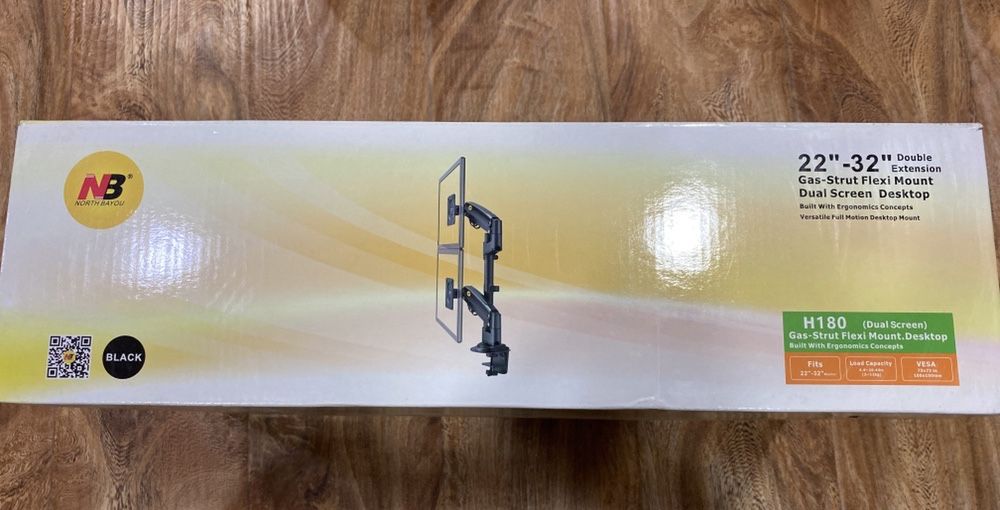 Кронштейны для монитора одинарные и двойные