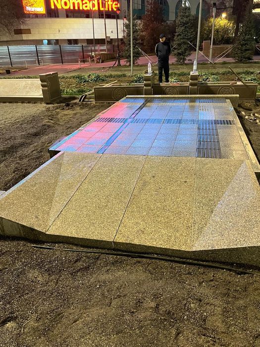 Работы с гранитом