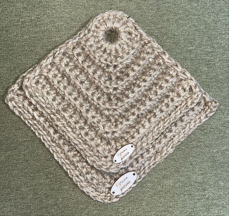 Подставки под горячее из джута