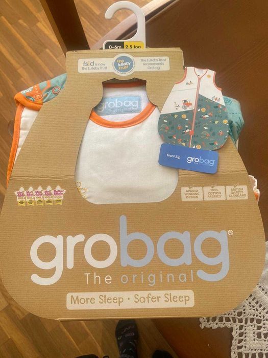 Sac de dormit copii GROBAG NOU 2,5 TOG, 0-6 luni