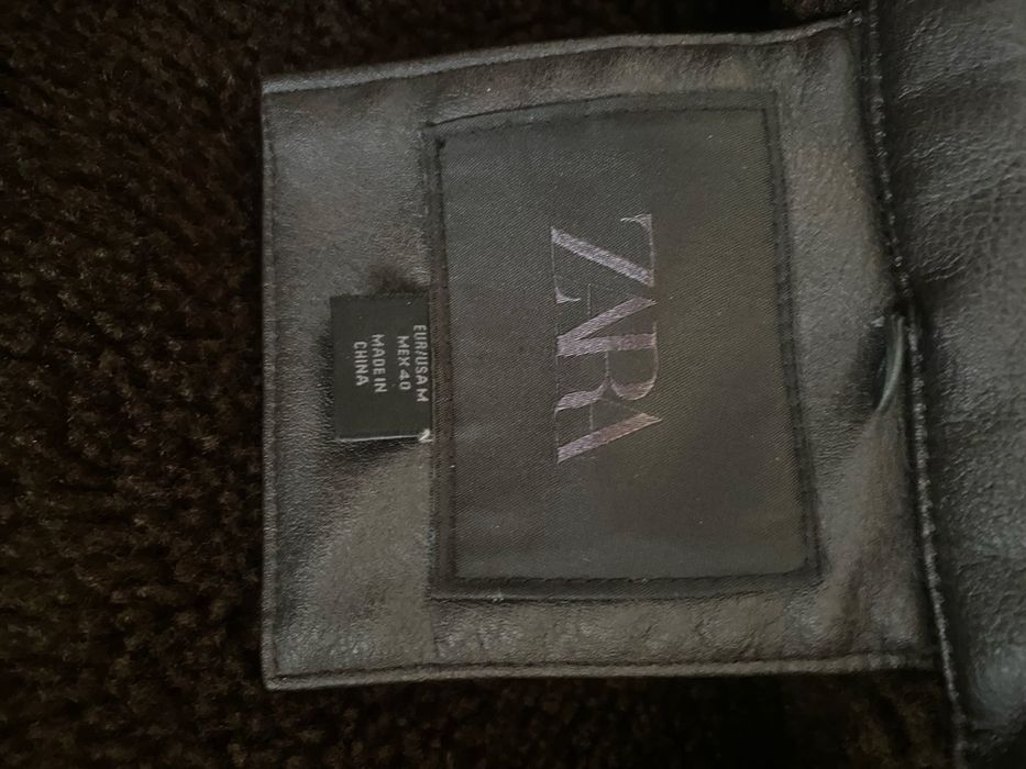 Дубленка кожанная