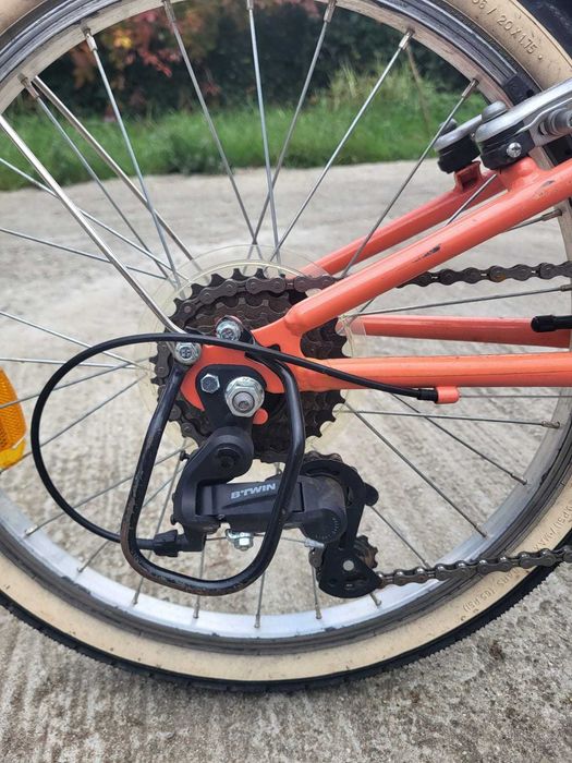 Bicicletă Riverside 500 20'' corail copii 120-135 cm