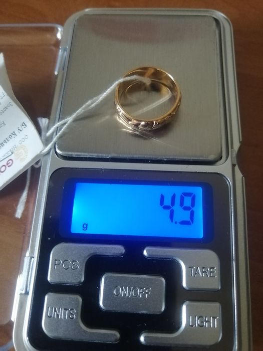 Кольцо 585, 17 размер