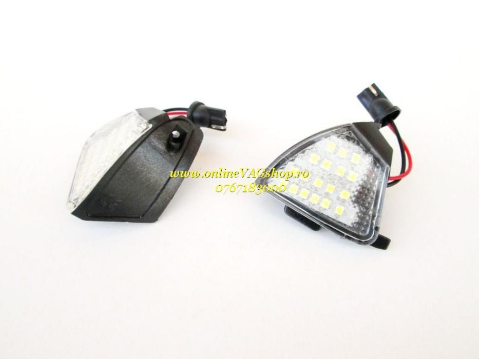 Led lumini sub oglinzi (puddle light) pentru VW Golf 5,Passat B6