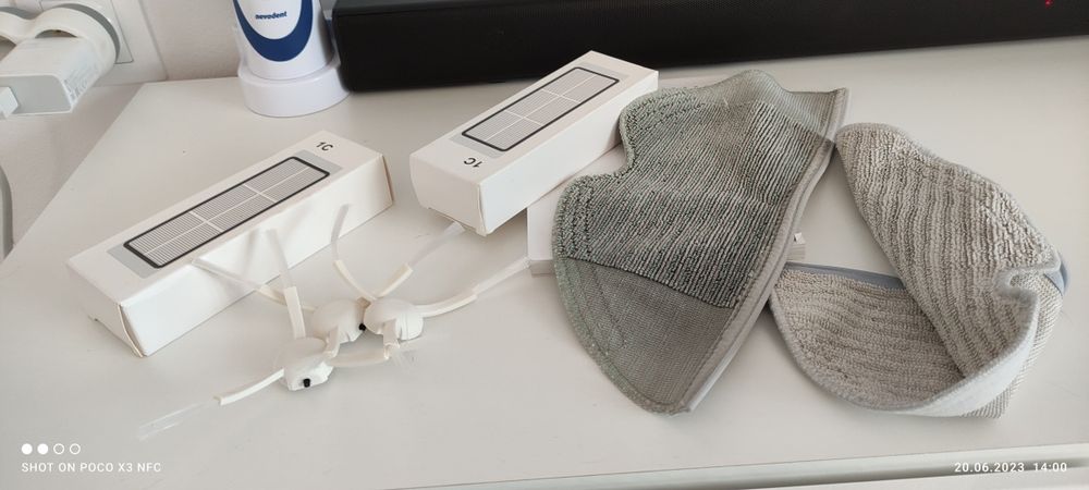 Robot de aspirare Xiaomi Mi Robot Vacuum Mop Cleaner, 40W, 0.6 l, WI-F