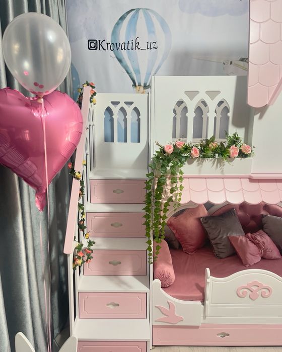 двухярусный детский кровать на заказ krovatik uz istalgan