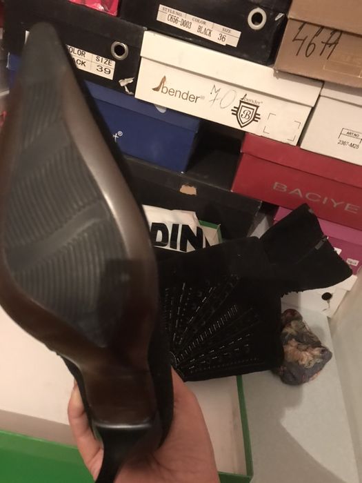 Сапоги замша демисезон эксклюзив