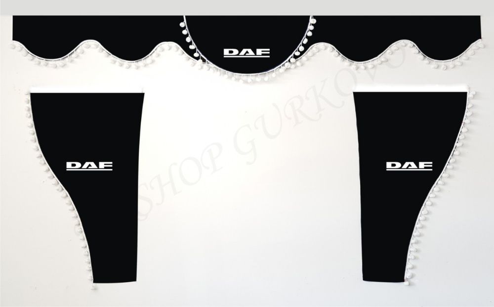 Комплект пердета с топчета(две странични и едно челно) ДАФ/DAF