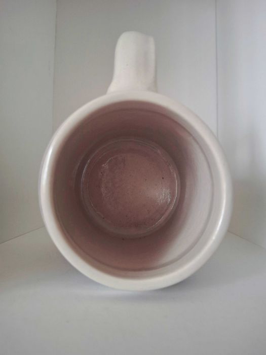 Старинна немска керамична халба Franz Stöber