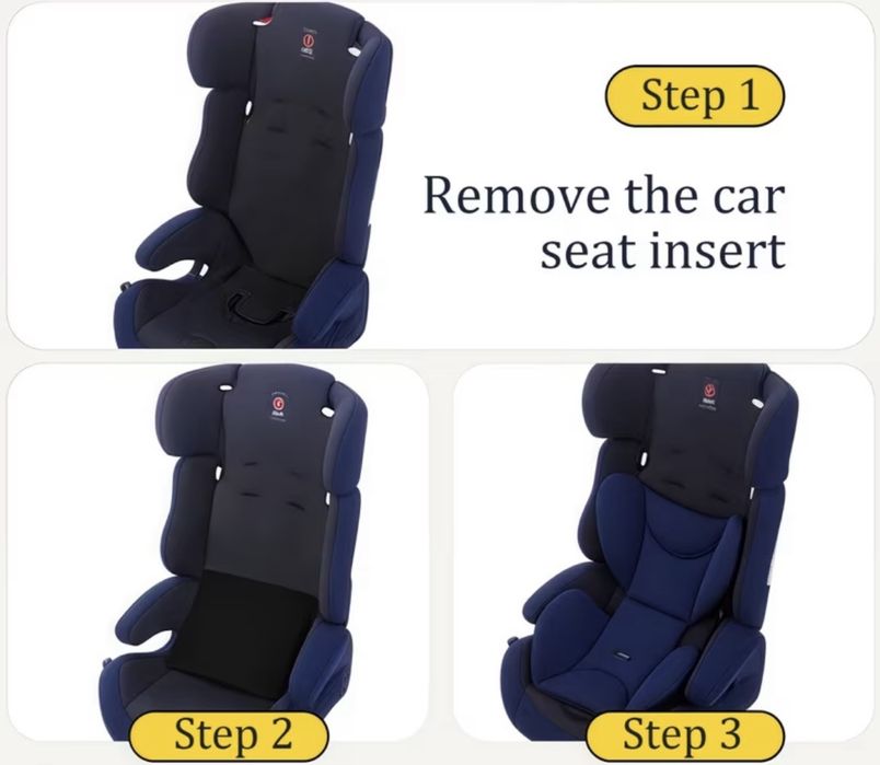 Лумбална опора за столче за кола за бебе