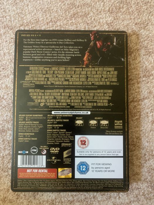 HELLBOY THE COLLECTION/ Хелбой 1 и 2 в метална кутия