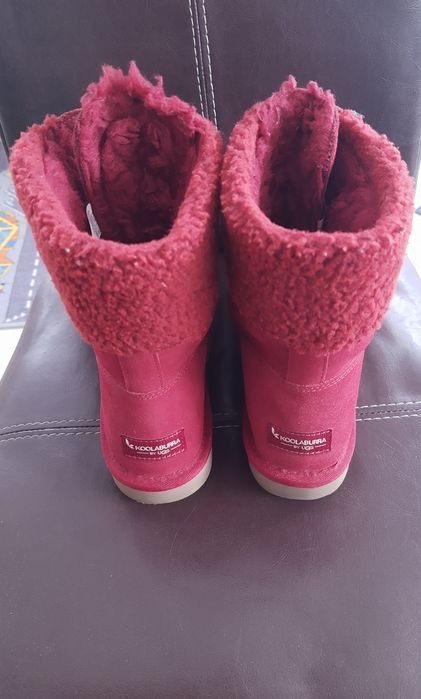 Дамски зимни боти(апрески) ugg Koolaburra 38# естествен велур и вълна