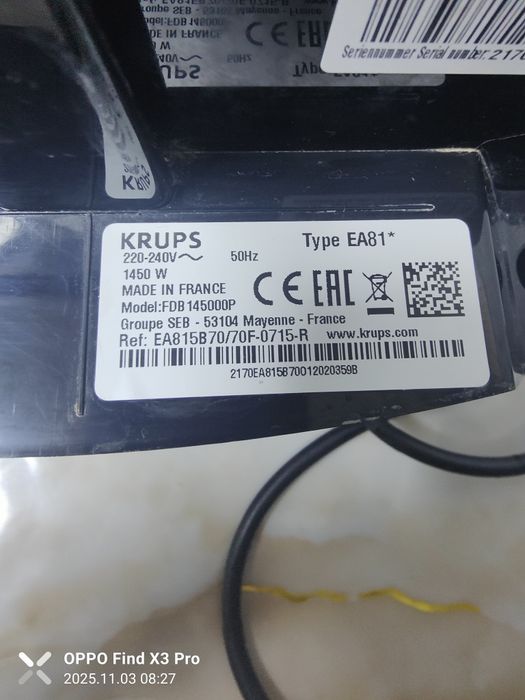 Vind doua aparate de cafea KRUPS