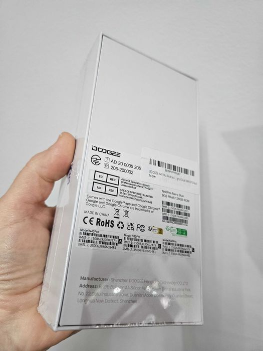 Doogee N40 Pro 128 gb 6 gb sigilat la cutie.