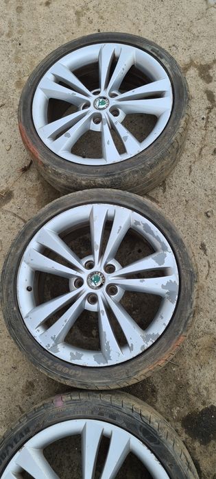 Jante roti R18 Skoda Octavia 2 VRS originale 225/40r18 et51