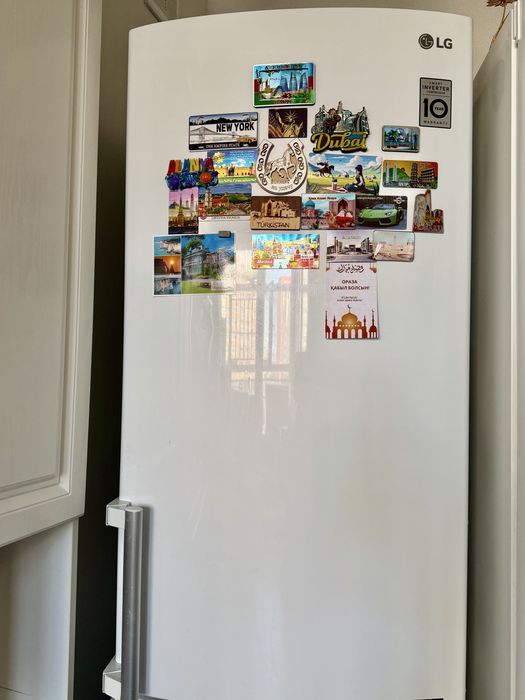 Холодильник LG Smart Inverter, 2 камеры