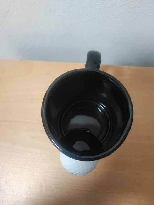 Cana cu minge de golf reală „The Golf Father” din porțelan,