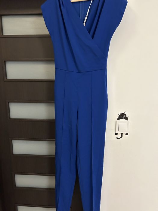 Salopeta dama albastru royal. Noua