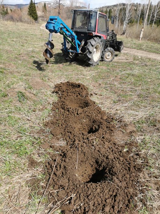 Ямобур навесной тракторный