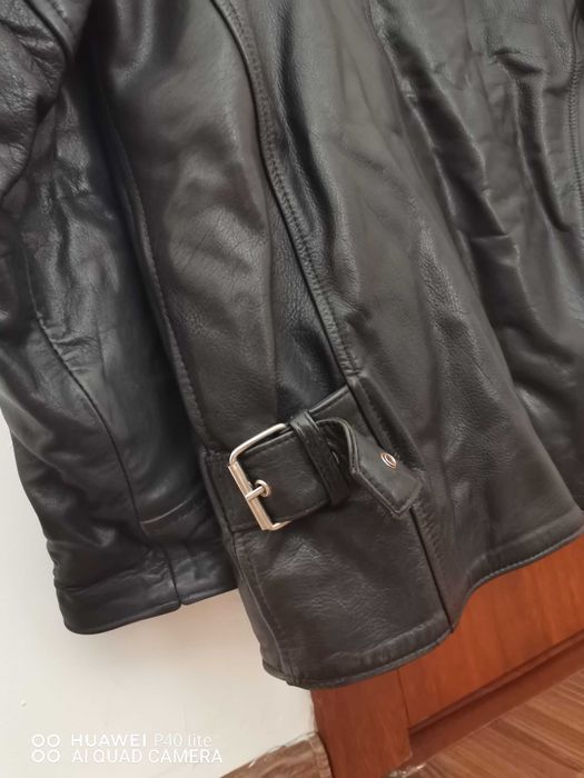 Мъжко кожено яке от телешки бокс