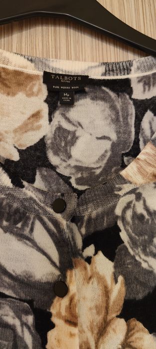 Talbot's cardigan lână merinos 100% mărime M petite