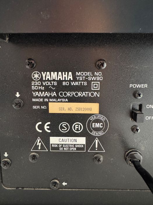 Yamaha YST-SW90 субуфер