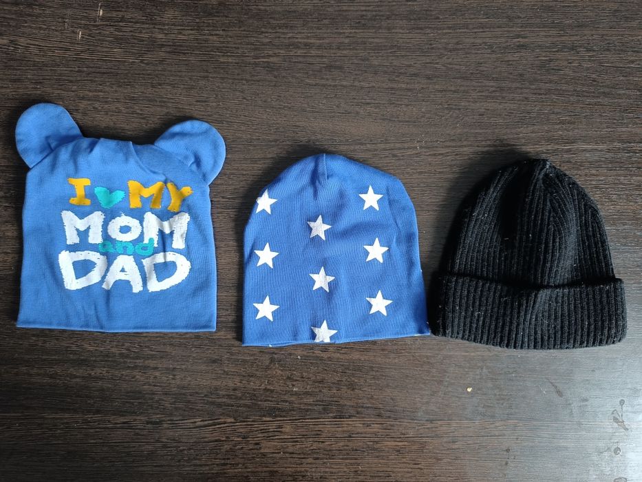 шапки детские  осень