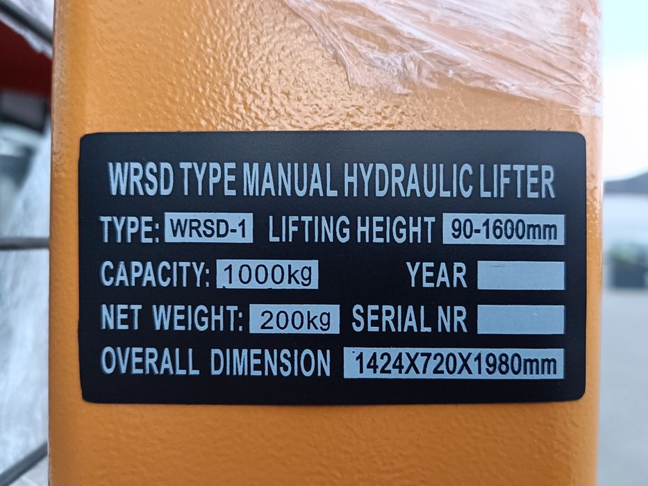 Stivuitor manual hidraulic tip HMS de 1T, 2T