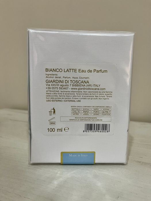 Ducci Giardini Di Toscana-Bianco Latte 100ml