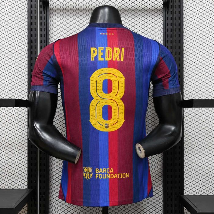 Tricou Barcelona Home Kit - Pedri 8 Player Version