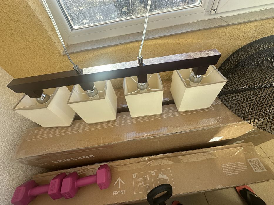 Продавам АРТ осветление-полилей,нощна лампа и осветление за спалня