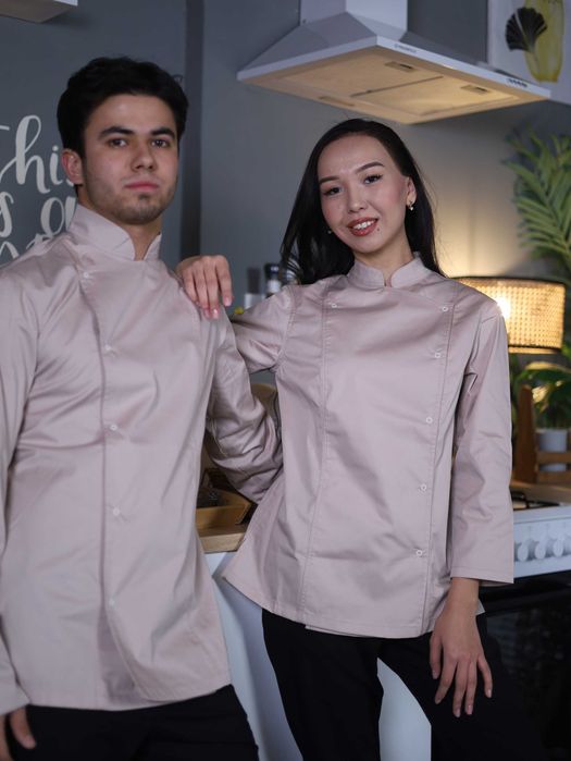 спецодежда Алматы : китель рубашка, колпак повар, брюки и др