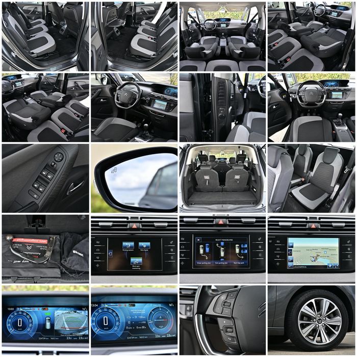 Citroen Grand C4 Picasso 2.0 Diesel 150 C.P. 2016 Euro6 Led 7 Locuri