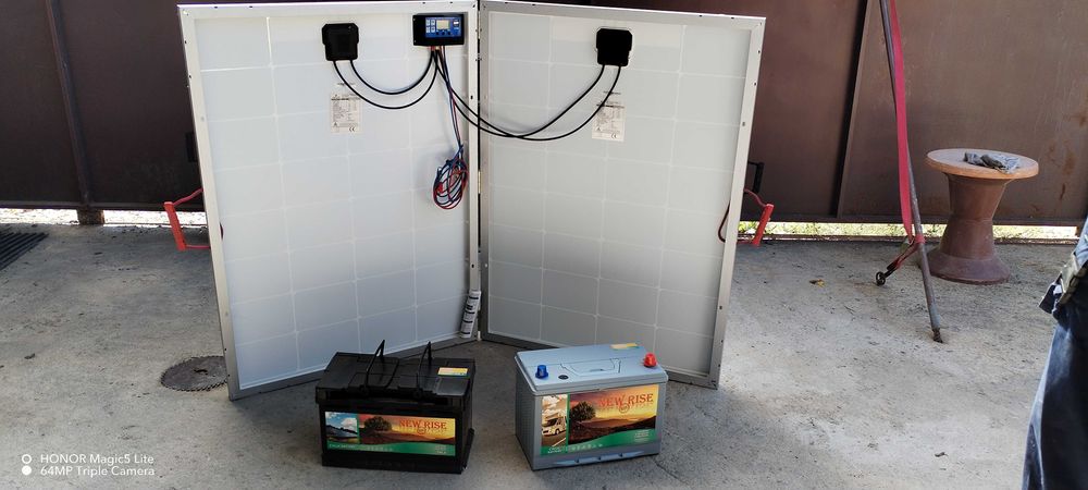 ПРОМО!!! Соларен куфар за къмпинг 60 вата и много други