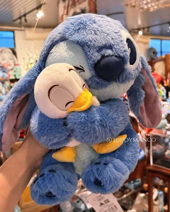 Плюшен Стич с пате, Сладък плюшен Стич с патенце 25-65см