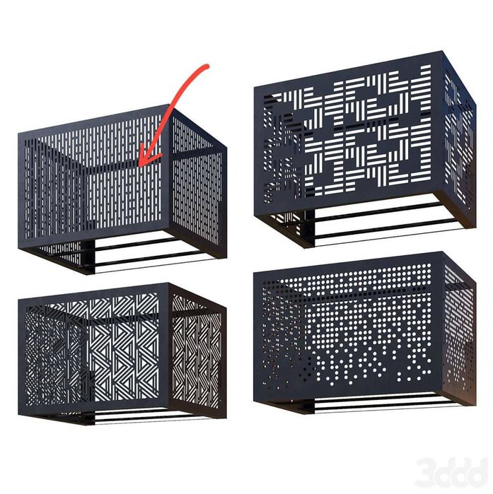 Кондиционер решетка корзина для кодиционера обшивка декоративный арт