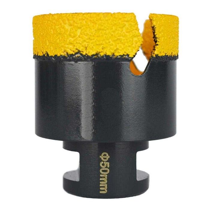 Боркорони диамантени за гранитогрес, фаянс, 6-68 мм, M14, 7 части