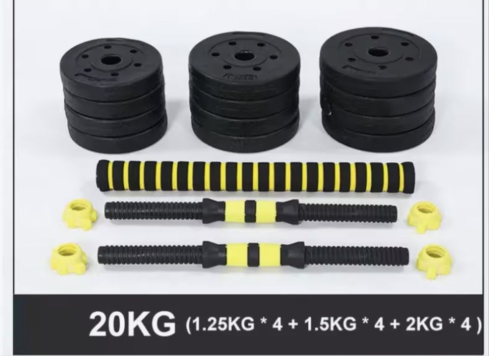 Set gantere reglabile FitTronic 20 kg