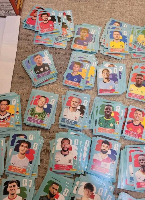 Panini World Cup 2026 Stickers - peste 700 dubluri