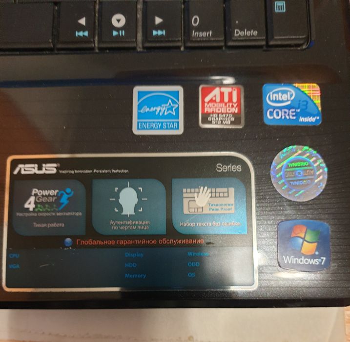 Продам наудбук Asus.