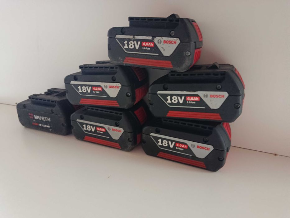 BOSCH 4.0Ah 18V acumulator baterie sursa autofiletanta bormasina