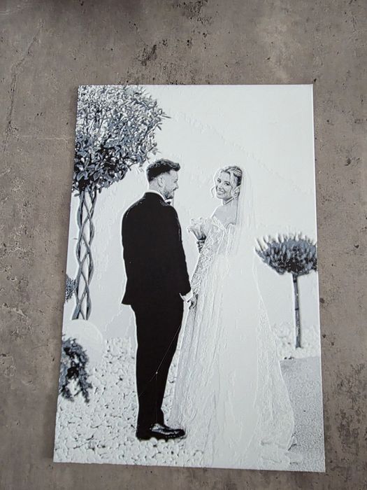 Fotografii Printate 3D în Relief | Cadou Custom Unic (Nunți, Anime, Hobby)