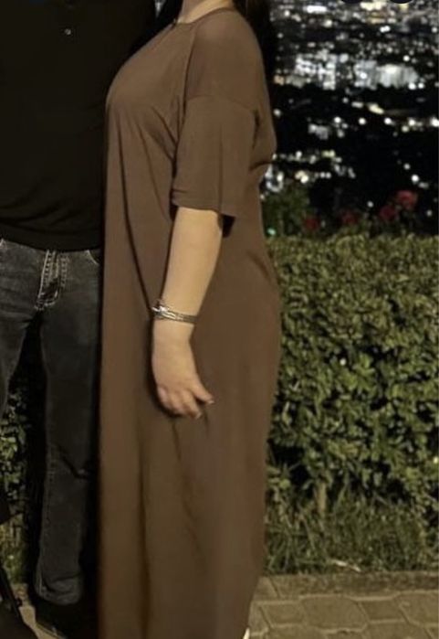 Платье женское длинное домашнее